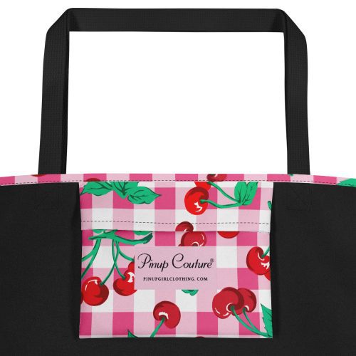 all over print large tote bag w pocket black inside pocket 643dfe85190ea