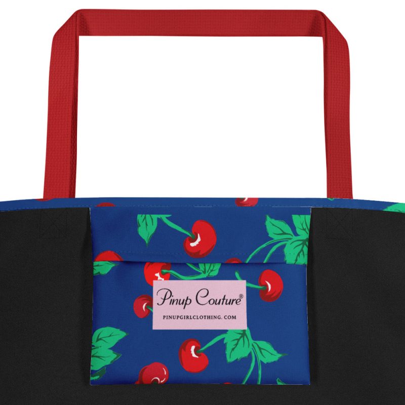 all over print large tote bag w pocket red inside pocket 643e21305c1ba