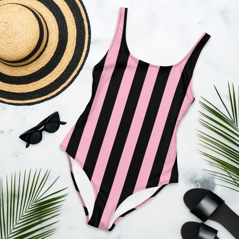 all over print one piece swimsuit white front 6448b3d8d3f5c