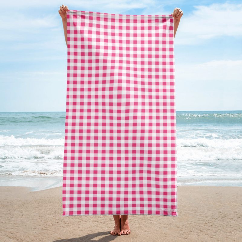 sublimated towel white 30x60 beach 63d8c92a8ac58