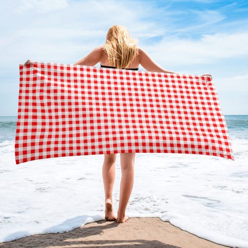 sublimated towel white 30x60 beach 63f062527b42b