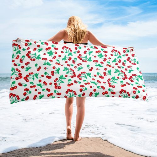 sublimated towel white 30x60 beach 643e0f1e008b7