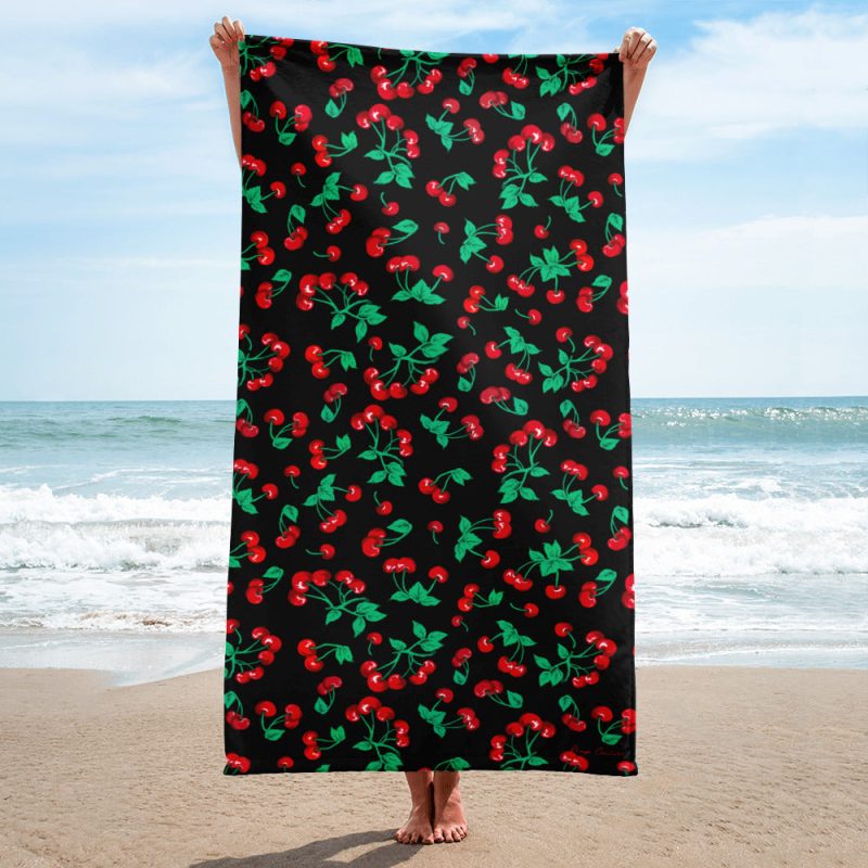 sublimated towel white 30x60 beach 643e0fa3cc62f