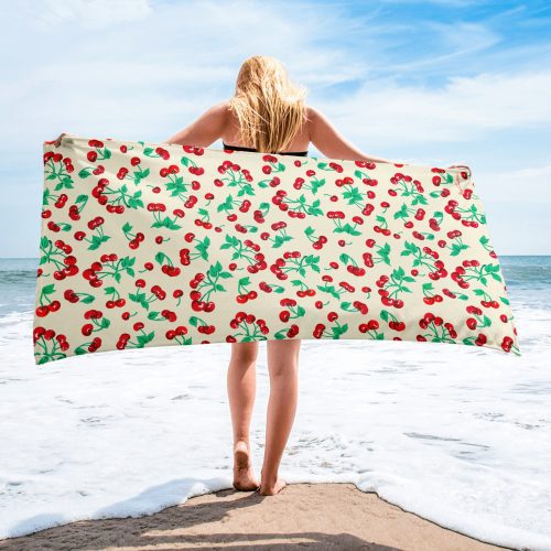 sublimated towel white 30x60 beach 643e10d0135cb