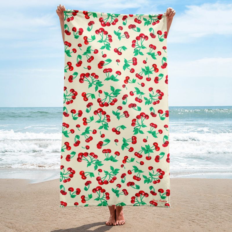 sublimated towel white 30x60 beach 643e10d014532