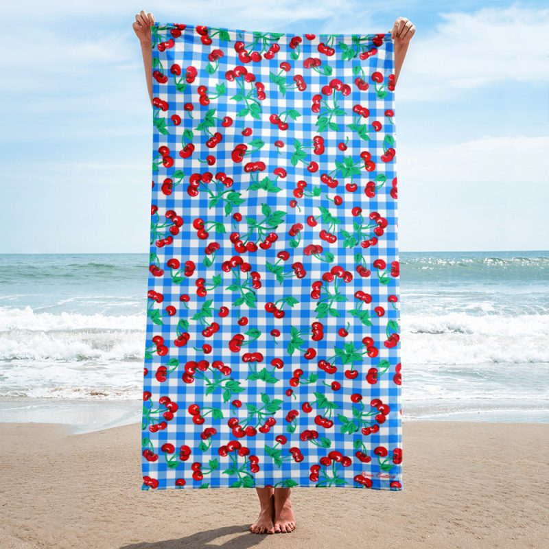 sublimated towel white 30x60 beach 643e154c96b06