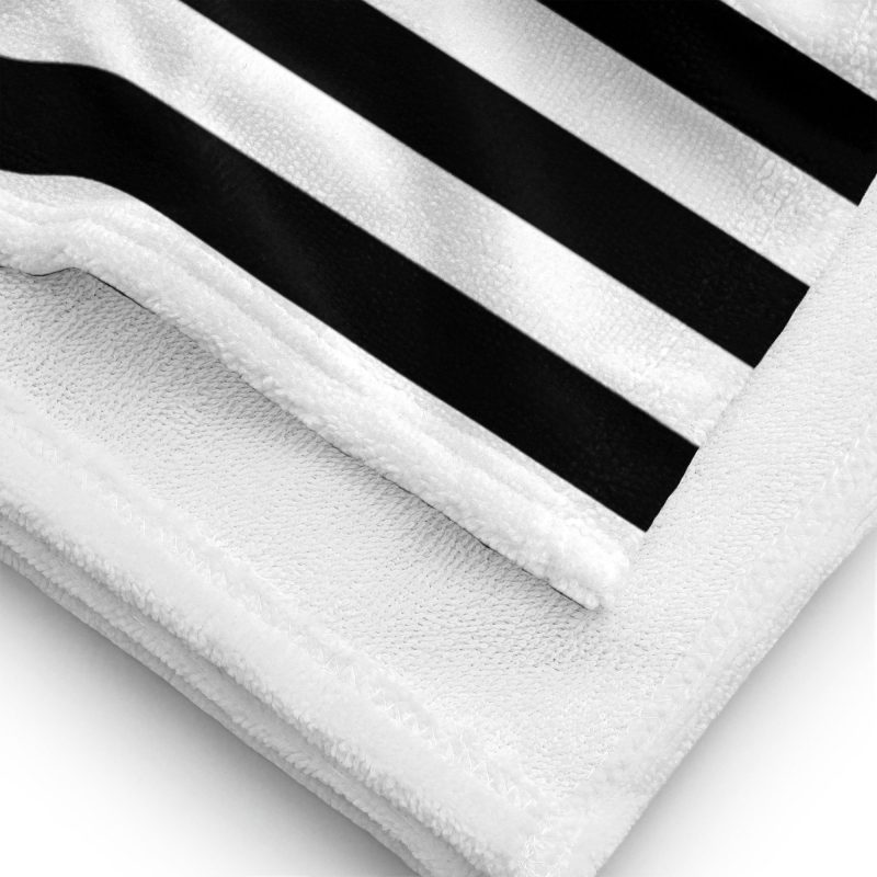 sublimated towel white 30x60 product details 6448ba413dbbb