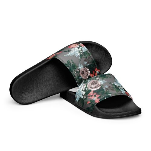 womens slides black front 63c8c768375c1